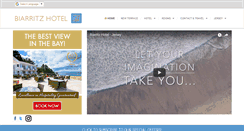 Desktop Screenshot of biarritzhotel.co.uk